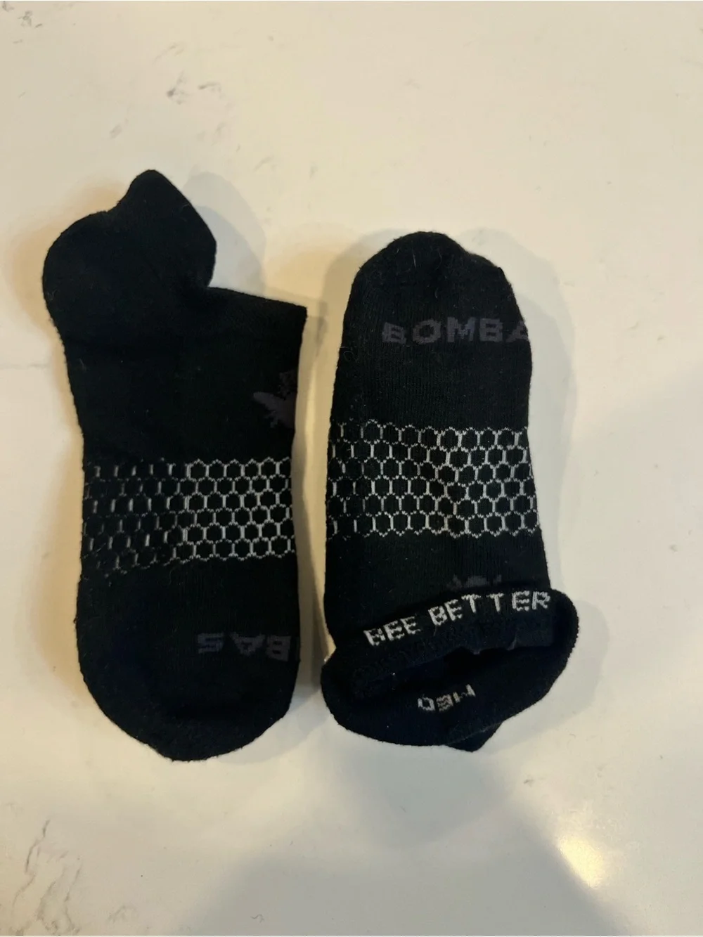 Bombas Men’s Black Low-Cut Athletic No-Show Socks